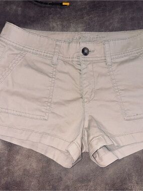 Arizona Jean Company Cream Jean Shorts